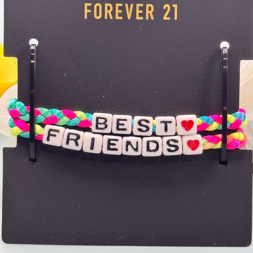 Forever 21 Best Friends Bracelet Set - Multicolor